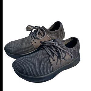 Vessi Everyday Womans 5 Waterproof Shoes Black Knit Sneakers Outdoor